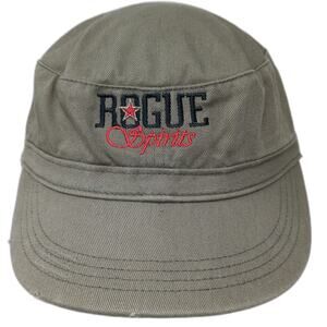 District Army Cap Green One Size Rogue Spirits Logo Embroidery Adjustable hat
